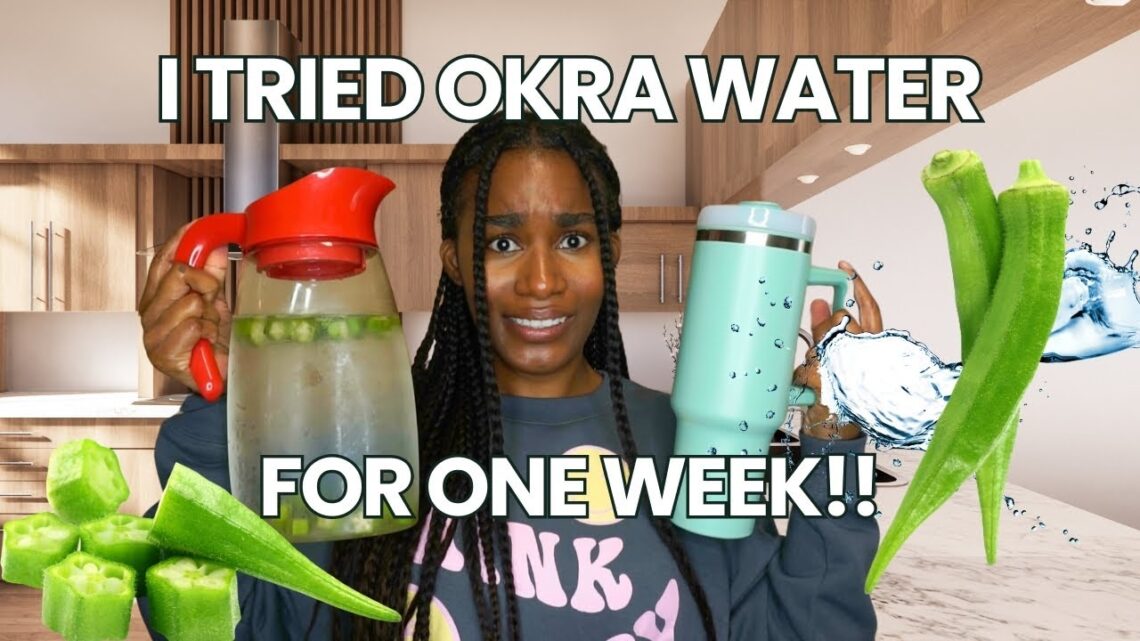 I tried OKRA WATER for One Week & this happened 👀 #OkraWaterChallenge