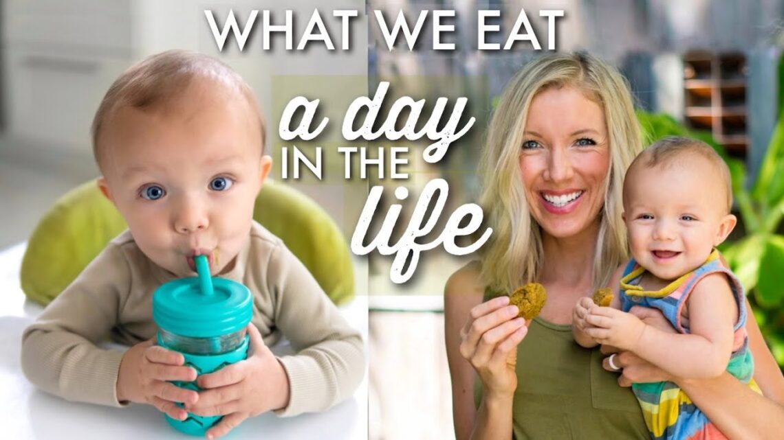 What We Eat In A Day: Vegan Breastfeeding Mom & Baby