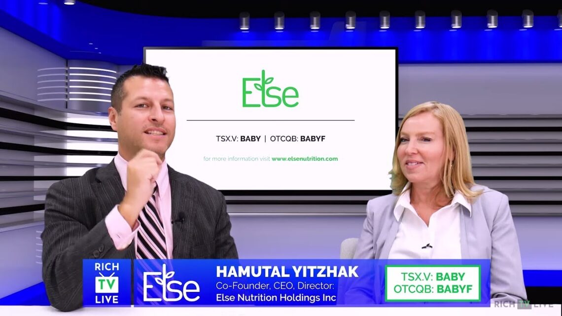 CEO INTERVIEW – ELSE NUTRITION (TSXV:BABY) (OTCQB:BABYF)