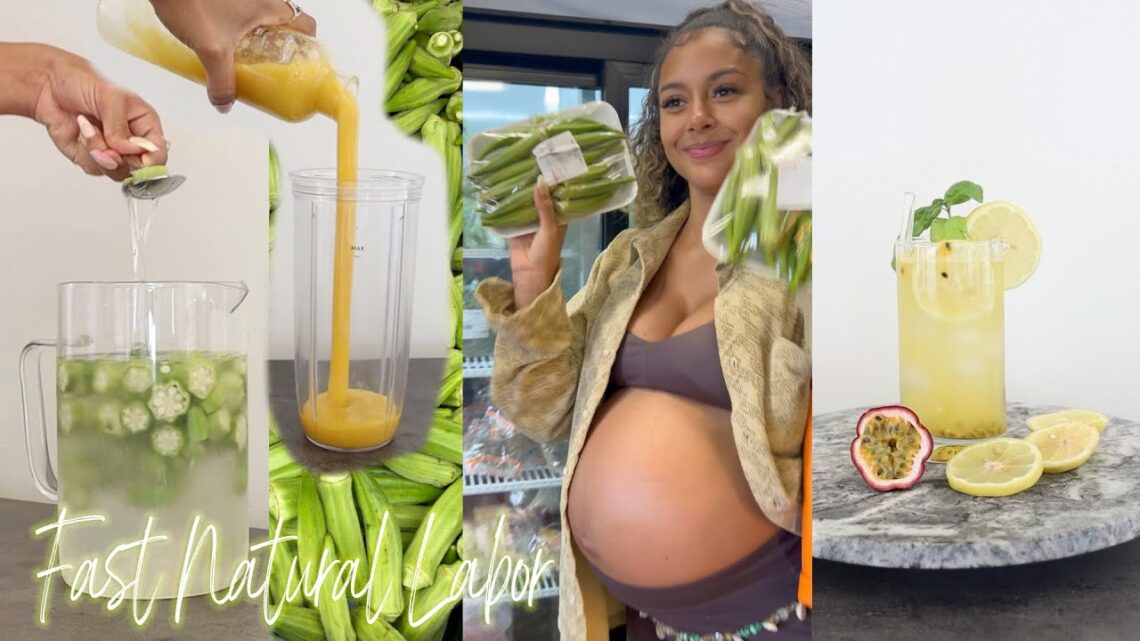 Five Ways to use Okra Water for FAST Labor | Natural Birth