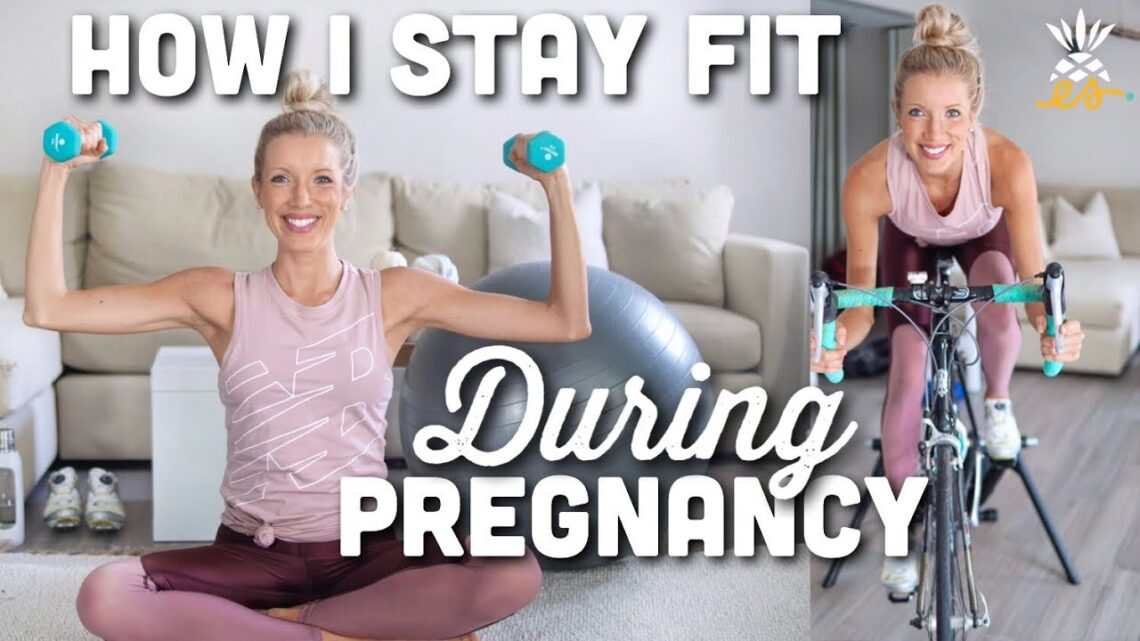 How I Stay Fit While Pregnant | Prenatal Exercises at Home