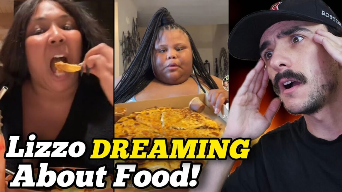 Lizzo Can’t Get Enough of Her Food! | CakeyusJones