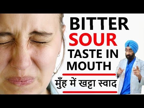 Top 5 Reasons for Bitter Sour Taste in Mouth | मुँह में खट्टा स्वाद | Dr.Education (Hindi + Eng)