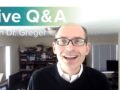 Live Q&A with Dr. Greger of NutritionFacts.org on April 26th at 2 pm ET.