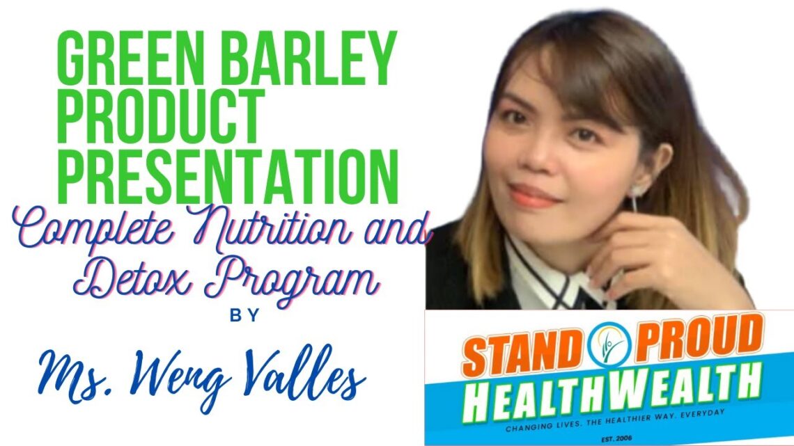 HEALTH WEALTH GREEN BARLEY COMPLETE NUTRITION AND DETOX PROGRAM