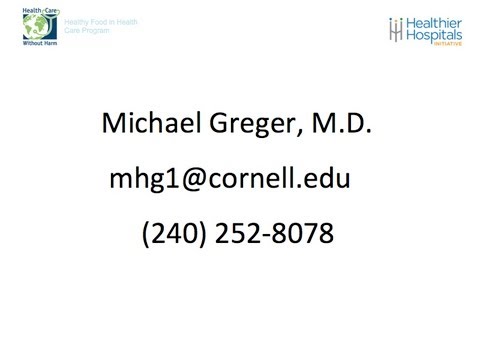 HFHC Balanced Menus webinar Dr. Greger presentation