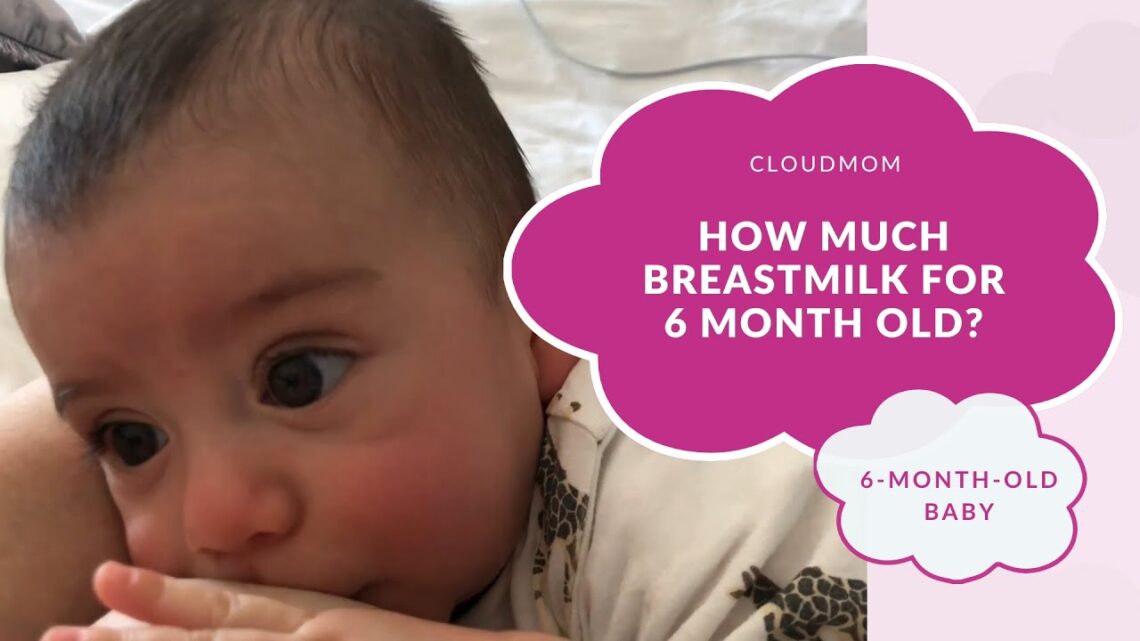 6-Month-Old Baby: How Much Breastmilk for 6 Month Old? | CloudMom