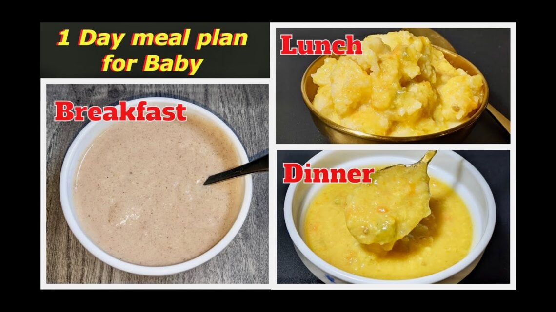 Baby Food Recipe for 1-5 yrs | BABY FOOD CHART | Weight Gain baby foods for 12 months to 5 yrs