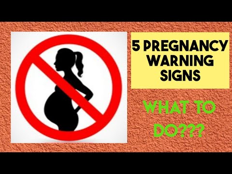 Pregnancy Warning Signs You Should NOT Ignore