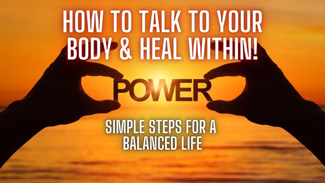 Take Control of Your Body and Find Balance