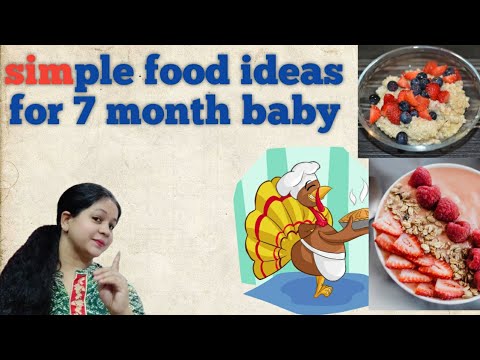 #positiveauraMomsclub PART:-3 Diet chart for 7-12 month baby. simple and healthy food ideas