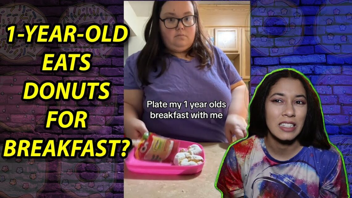 TikTok  Mom feeds Toddler Donuts for Breakfast – Does a child’s diet affect them forever?