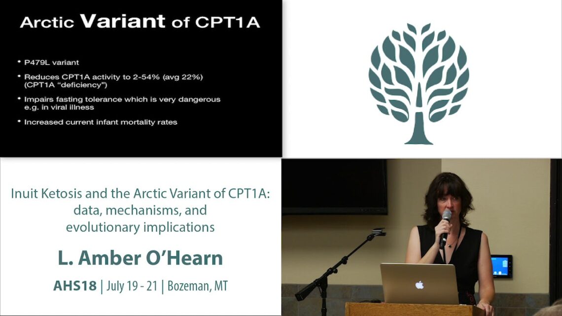 AHS18 L. Amber O’Hearn – Inuit Ketosis and the Arctic Variant of CPT1A: