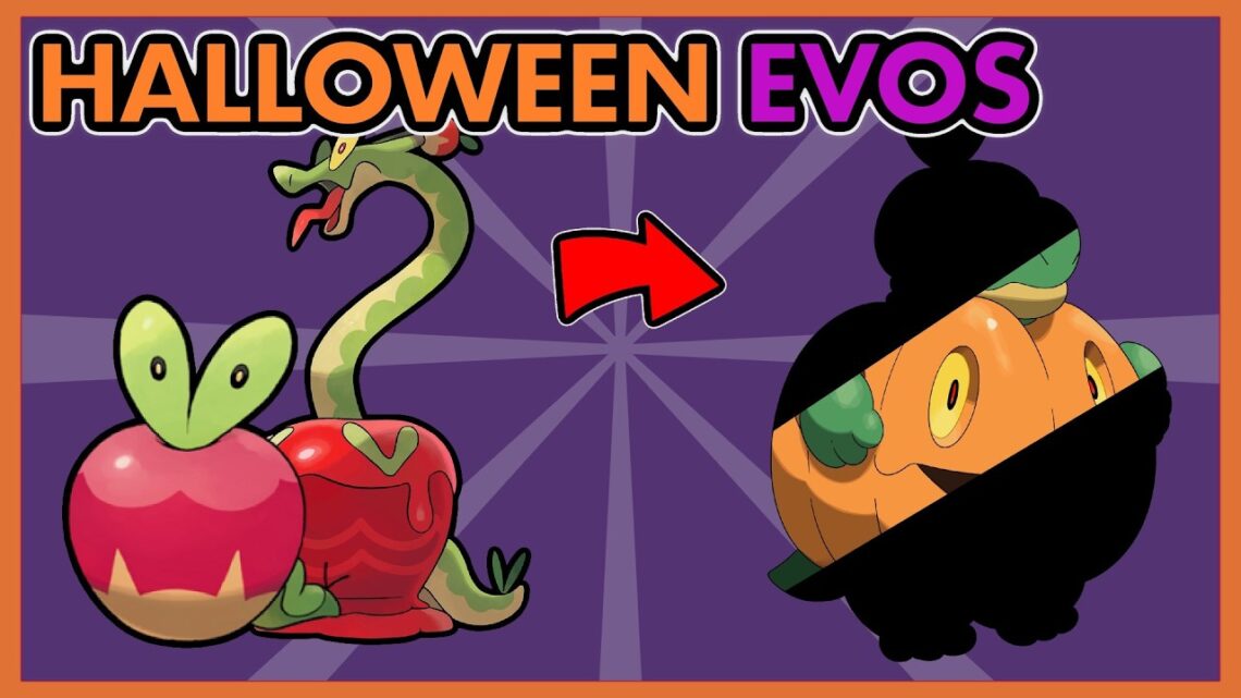 HALLOWEEN POKEMON EVOLUTIONS!