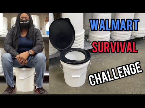 Walmart Emergency Preparedness / Survival Challenge | Building a 3 Month Prepper Pantry| Day 1