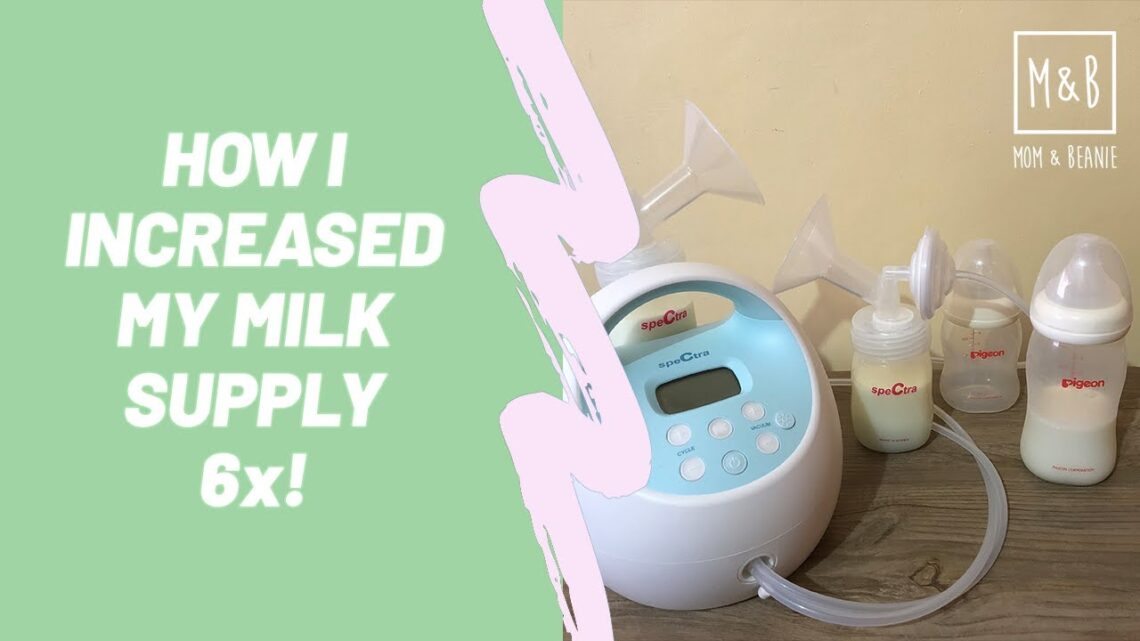 Exclusively pumping: How I Increased My Milk Supply 6x | Mom & Beanie