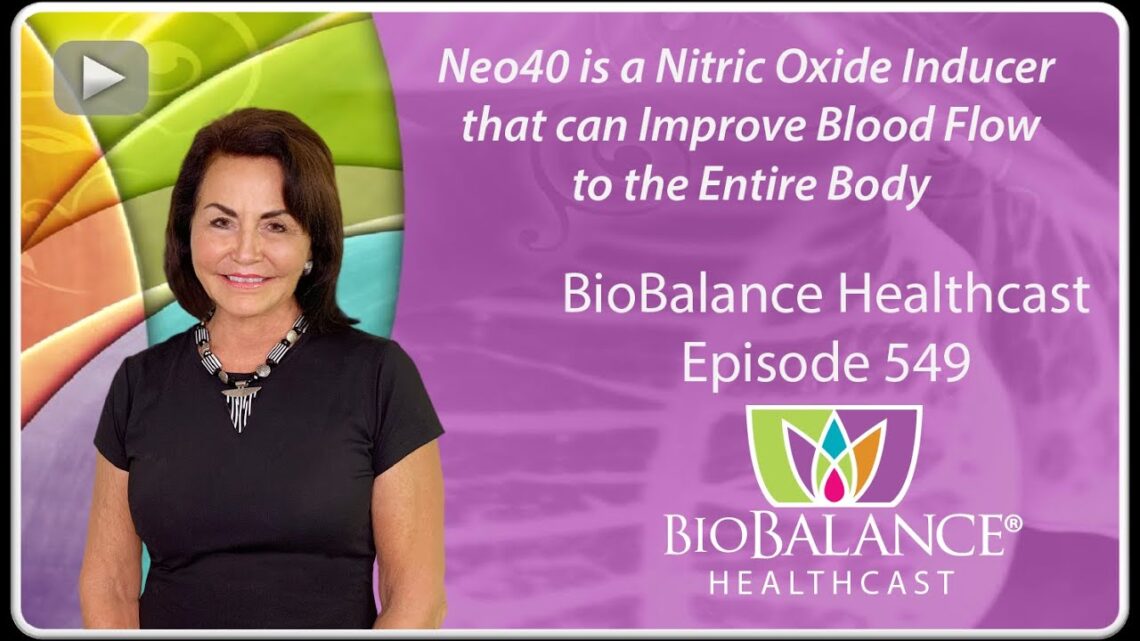 Neo40 is a Nitric Oxide Inducer that can Improve Blood Flow to the Entire Body