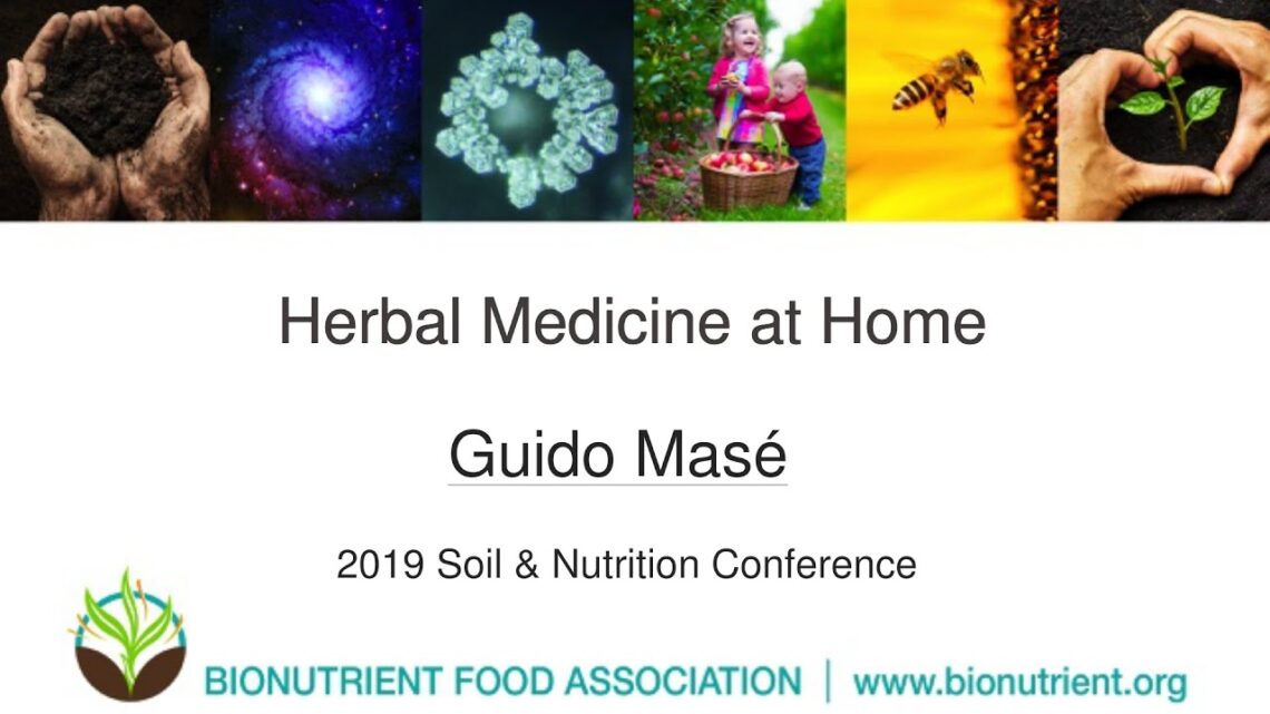 Guido Masé: Herbal Medicine at Home | 2019 Soil & Nutrition Conference