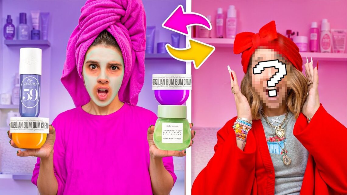 i SWAPPED SKiNCARE Routines with a CELEBRiTY!!