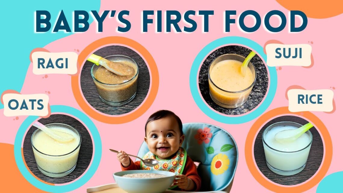 First Foods for Baby Weight Gain | Nutritious 6-12 Month Baby Food Recipes