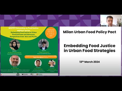 Food justice with perspectives from Asia and the Pacific