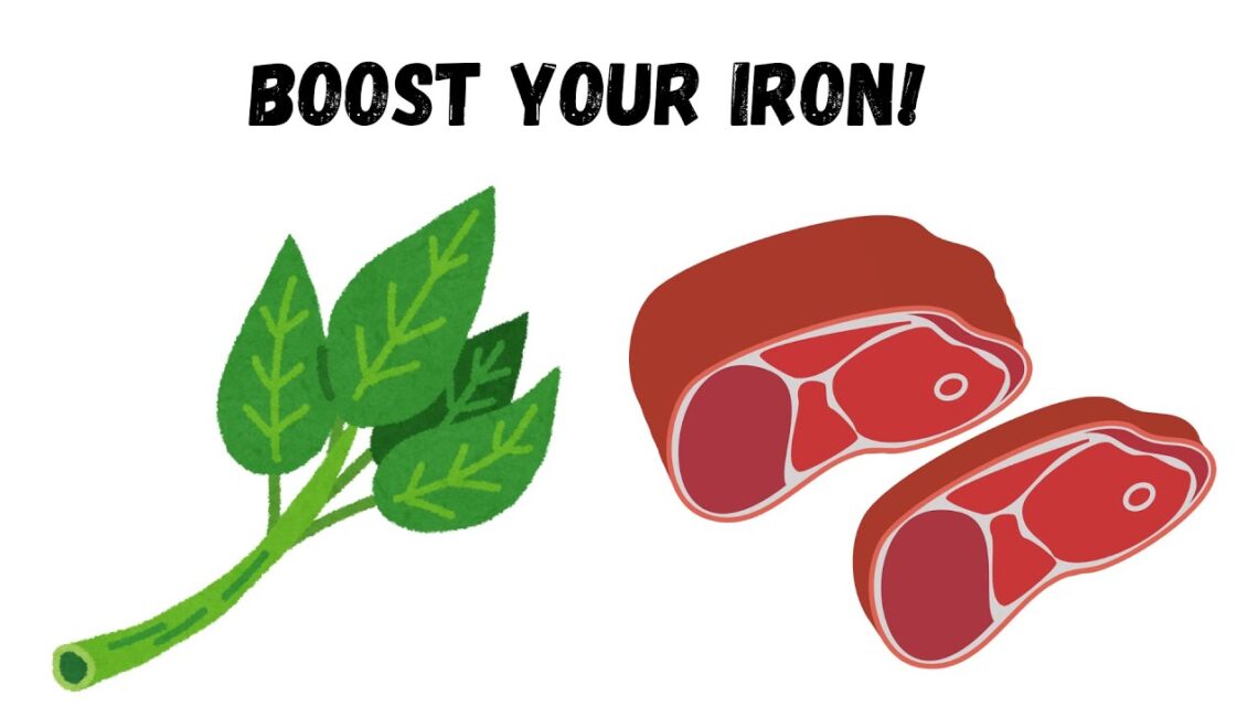 Eat These IRON RICH Foods To Boost Your Energy Now!