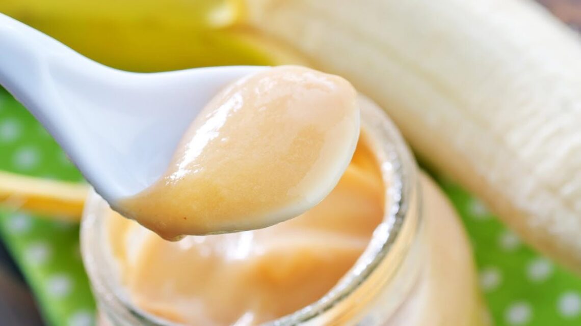 Healthy & Organic BANANA BABY FOOD