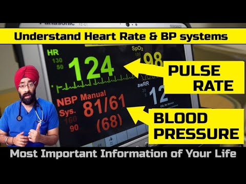 Blood pressure & Pulse rate : Relation & Differences | Dr.Education Hindi Eng