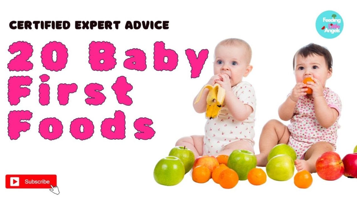 STARTING SOLIDS Made Easy with These 20 Baby First Foods