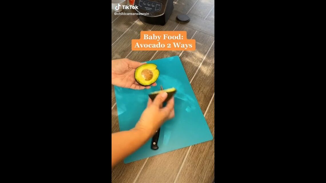 Avocado Baby Food