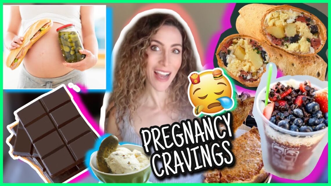 My BIZARRE Pregnancy Cravings | How I’m Maintaining My Healthy Habits While Pregnant