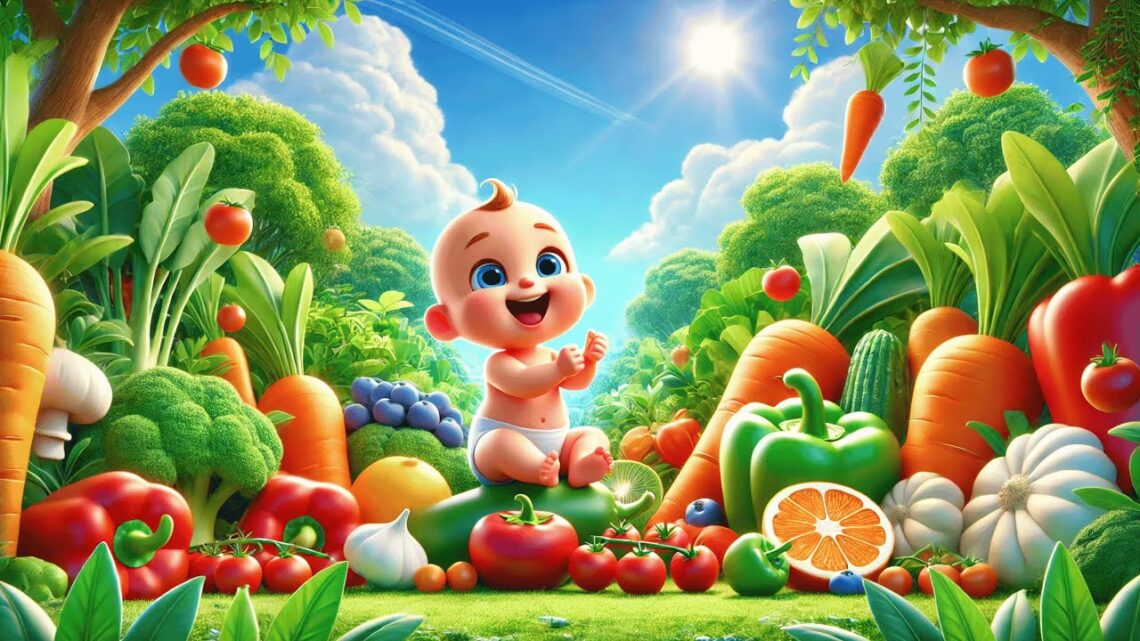 Healthy and Happy! Baby Loves Fruits and Veggies 🥕🍎 | Children’s Music”