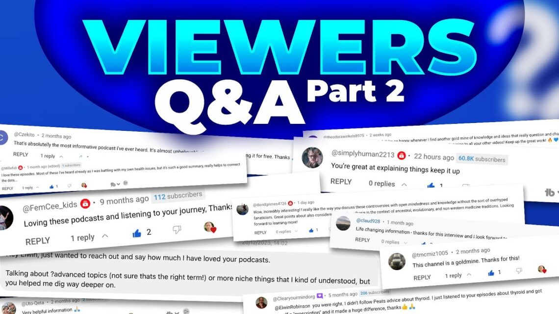 Viewers Q&A: Bloodletting, Pregnancy, Nicotinic Acid, MOTS C, Selank, TUDCA & more | Rej Pod Ep. 82