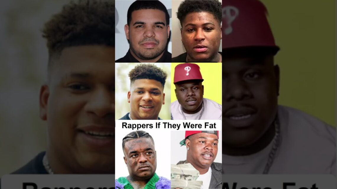 Rappers if they were FAT ft  Drake, Lil Baby, Dababy, NLE Choppa, Youngboy #Sh