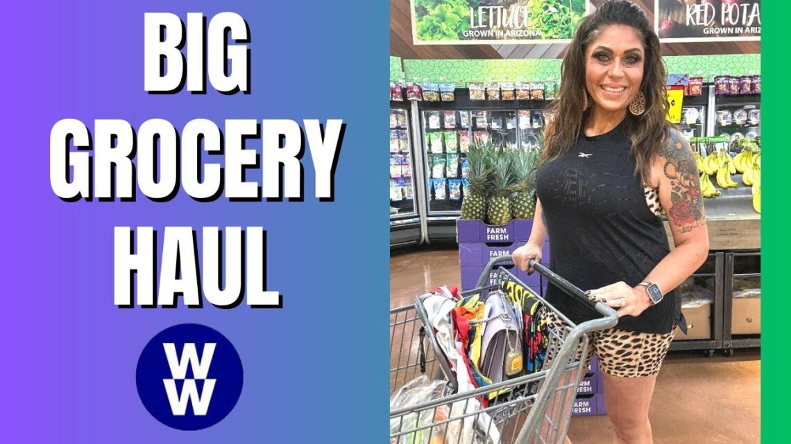 BIG WW GROCERY HAUL FOR WEIGHT LOSS – POINTS INCLUDED – NEW FALL FOOD FINDS – WEIGHT WATCHERS!