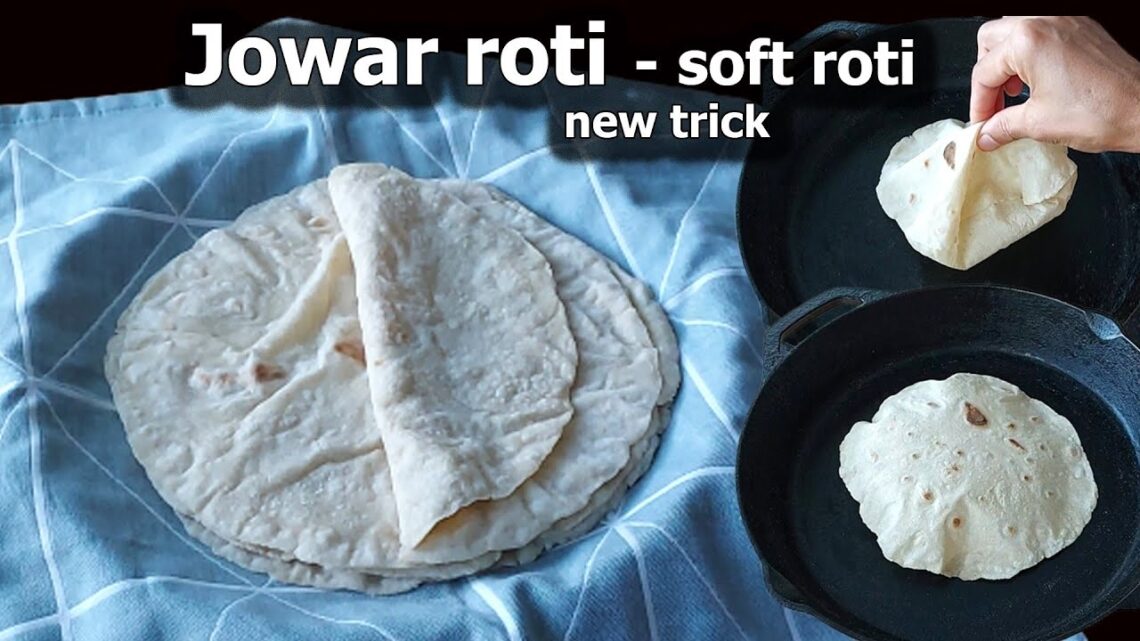 Jowar Roti Recipe – Easy Tips n Tricks | How To Make Jowar Roti or Bhakri – Sorghum Millet Roti