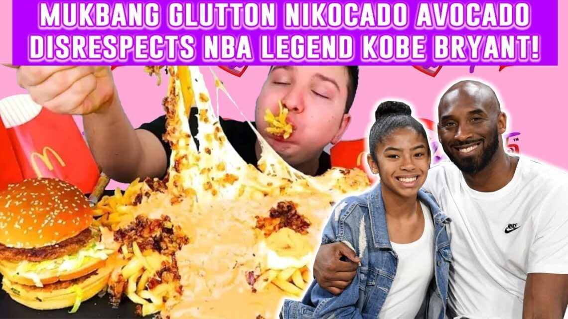 Mukbang Binge Eater Nikocado Avocado Laughs And Disrespects Kobe Bryant & GiGi 🙄| Youtube Drama