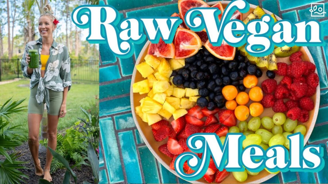 🌈 What I Ate Today, Raw Vegan Meals to Reset & Refresh for Spring (3 Easy Recipes)!