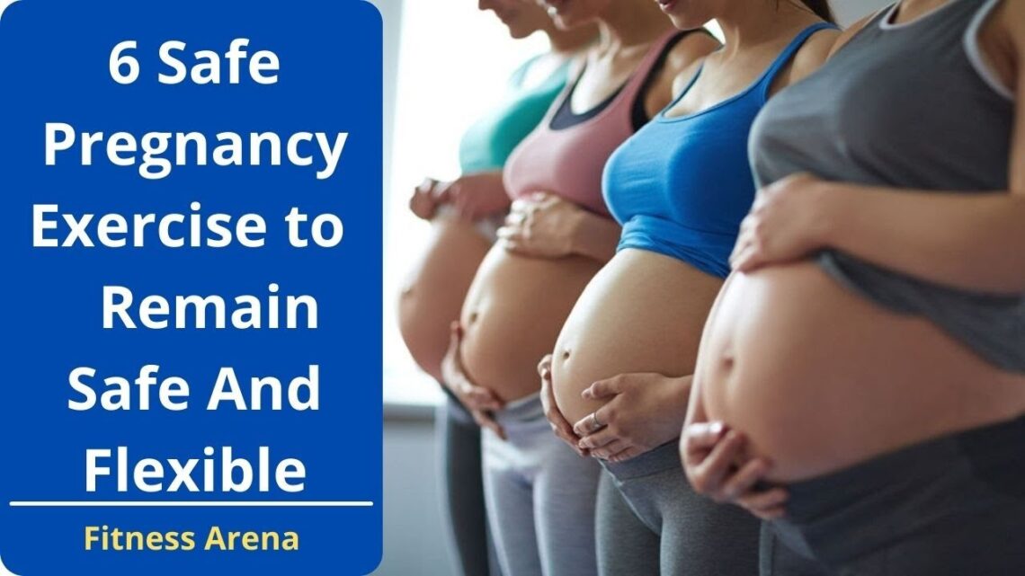 6 Safe Pregnancy Exercise | Pregnancy Exercise For Normal Delivery #shorts