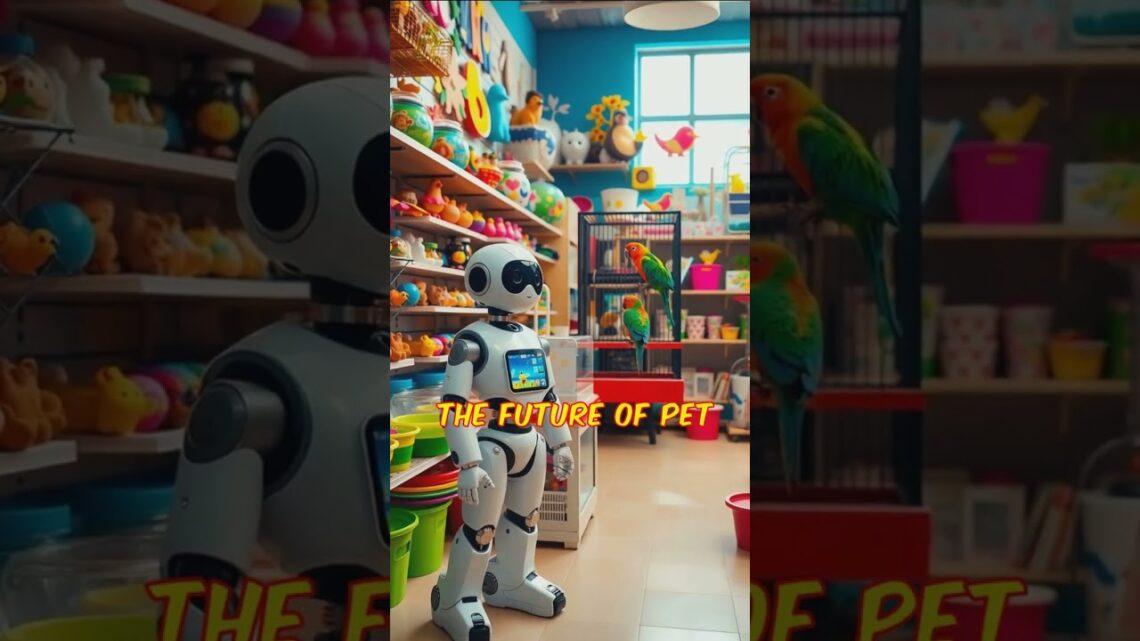 Meet the AI Robot Assistant Revolutionizing Pet Store Experiences!