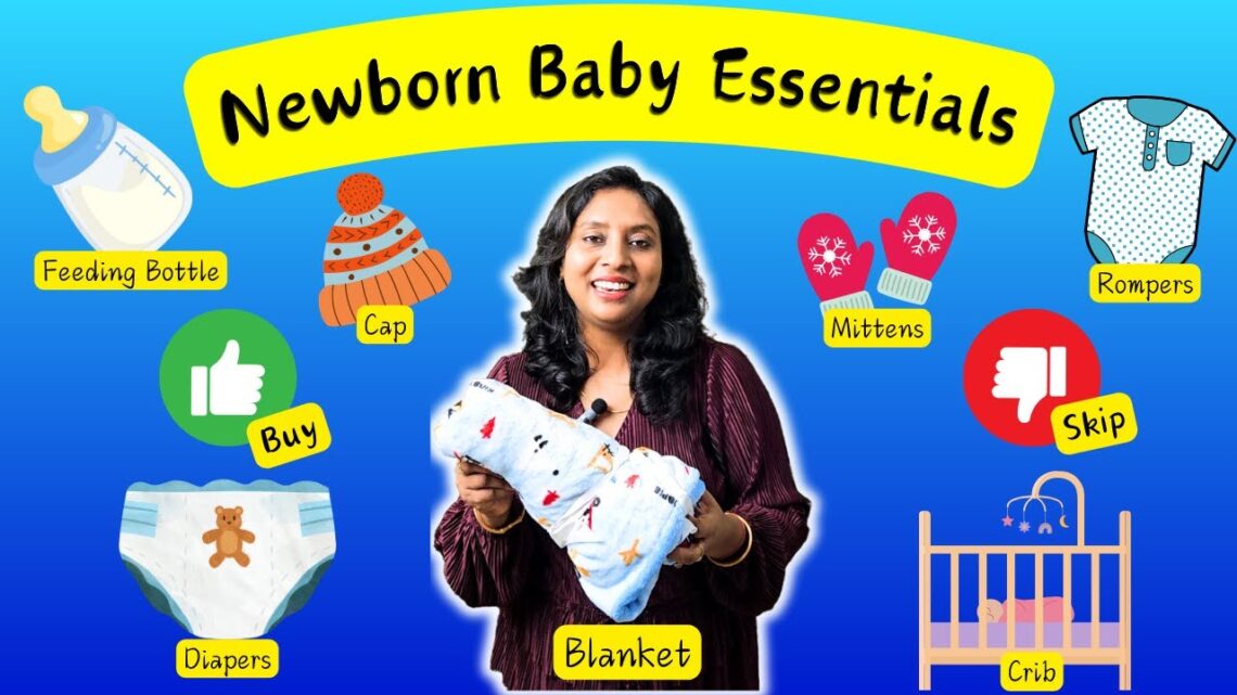 Must-Have Newborn Baby Essentials Checklist 🍼👶 | Complete Guide for New Parents!