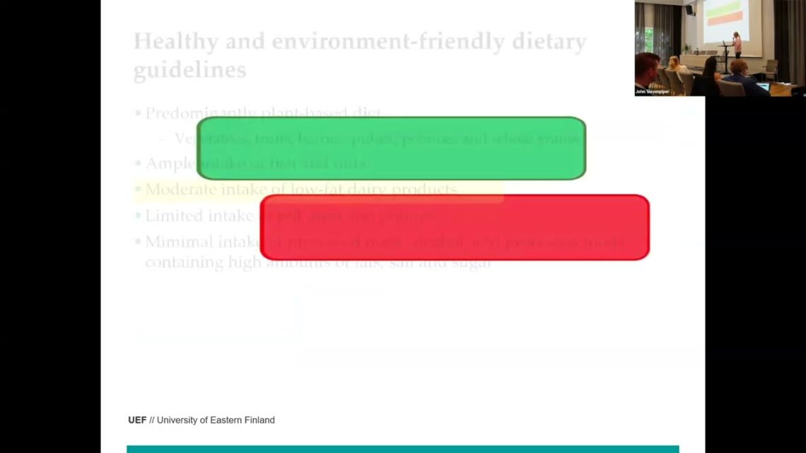 Nordic nutrition recommendations and environmental sustainability.  Ursula Schwab, Finland.