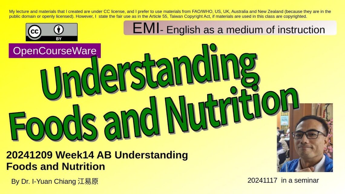 20241209 Week14 A2 Understanding Foods and Nutrition–B220-黑音效卡-右USB孔-紅色無線麥克風+＃1